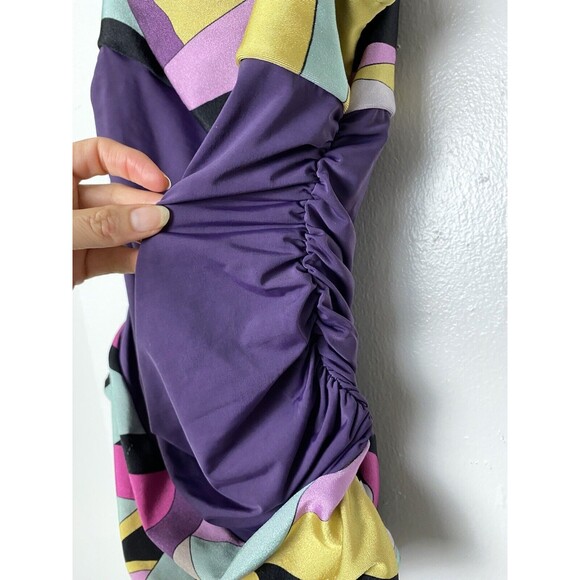 ANK One Piece Swimsuit Match Set 2 Pieces Swim Dress Purple Size M - Picture 9 of 15